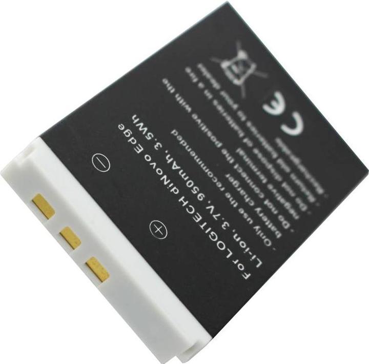 Logitech Akku diNovo Edge Akku 190304-2004, F12440071, M50A, DiNovo Mini, Y-RAY81 (1 Stk., Gerätespezifisch, 950 mAh)