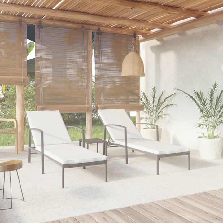 Immagine prodotto vidaXL Sonnenliege mit Tisch (195 cm)