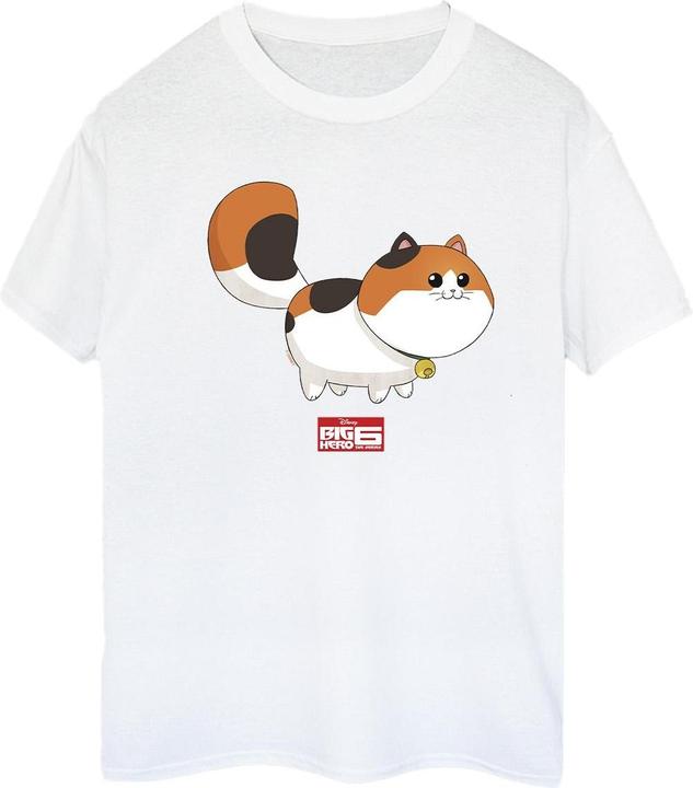 Immagine prodotto Disney Big Hero 6 Baymax Kitten Pose Maglietta Ampia Donna (XL)