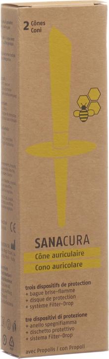 Sanacura Ear candles with three safety features