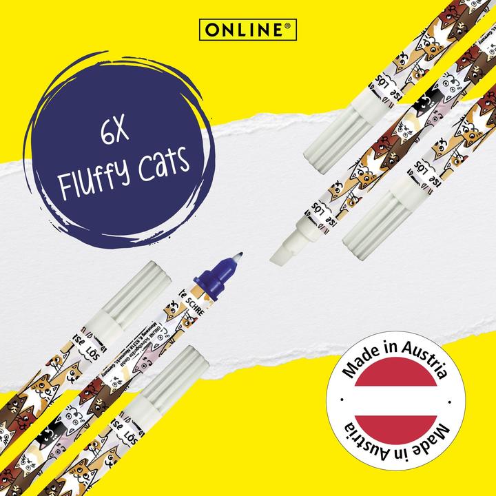 Produktbild Online Tintenlöscher Fluffy Cats