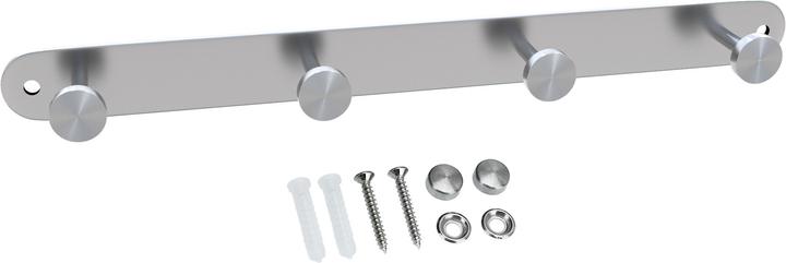 Produktbild Intirilife Garderobenleiste mit 4 Haken