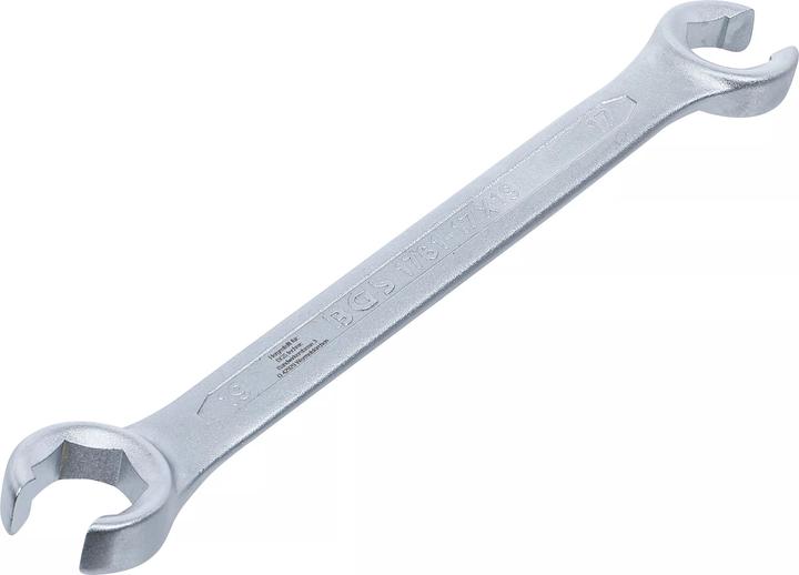 Produktbild BGS Offener Doppel-Ringschlüssel SW 17 x 19 mm (19 mm, 17 mm)