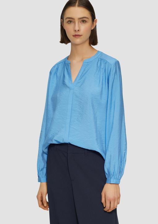 Produktbild S.Oliver Bluse Bluse aus Viskosemix mit Raffung (38)