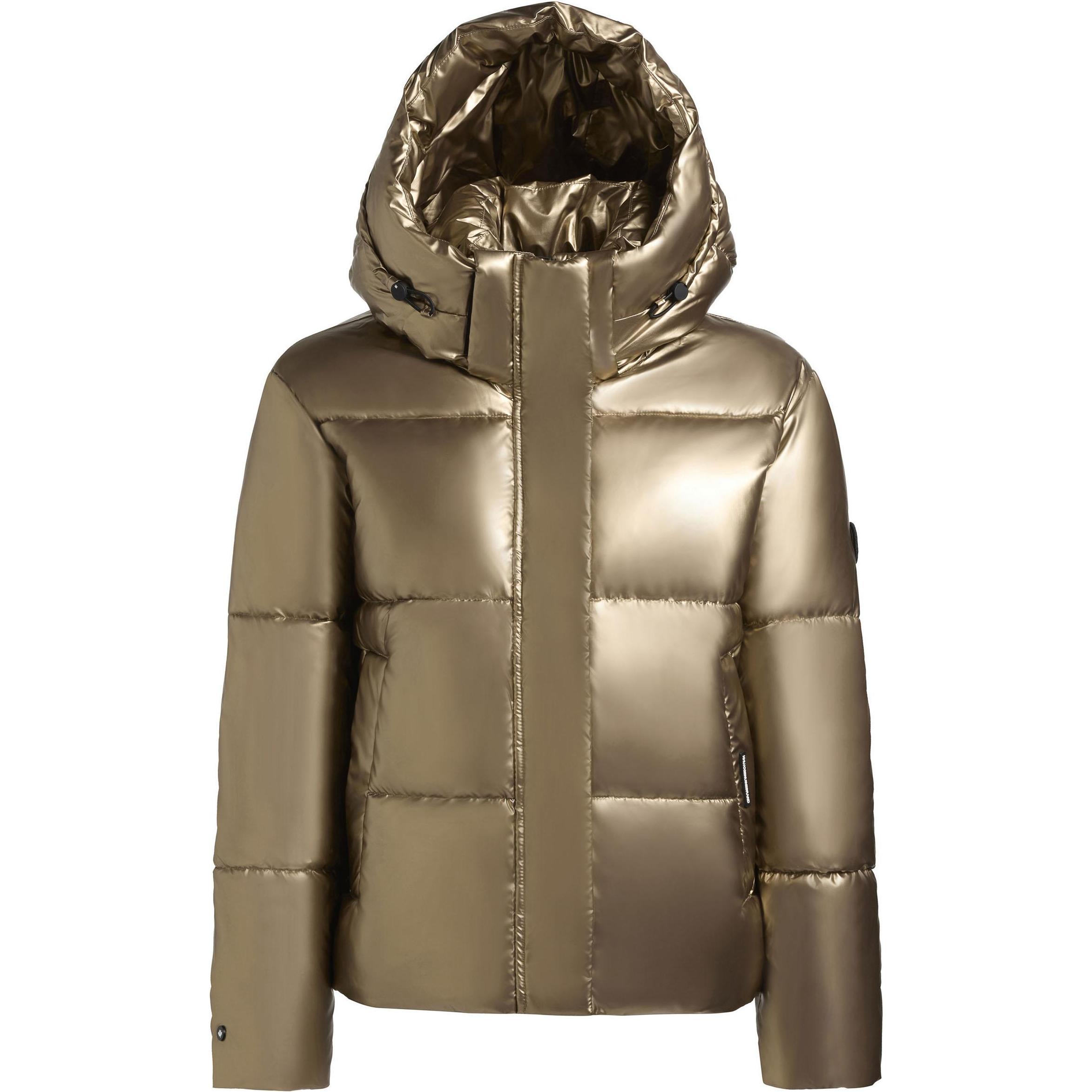 Khujo, Damen, Jacke, Devina Shiny-YM (L), Gold, L
