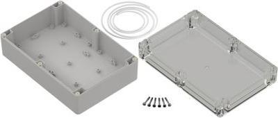 Produktbild RS PRO Universalgehäuse ABS Hellgrau IP65 Breit