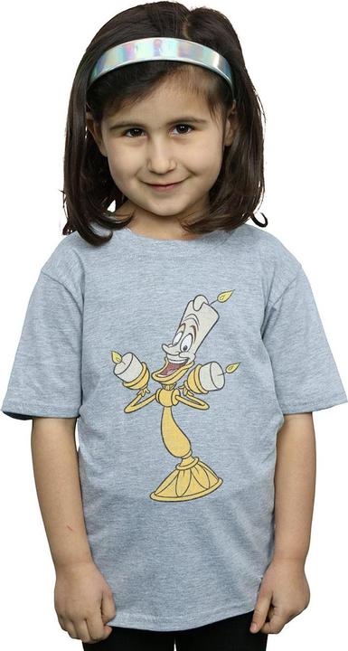 Produktbild Disney Beauty And The Beast Lumiere Distressed TShirt Mädchen (140, 146)