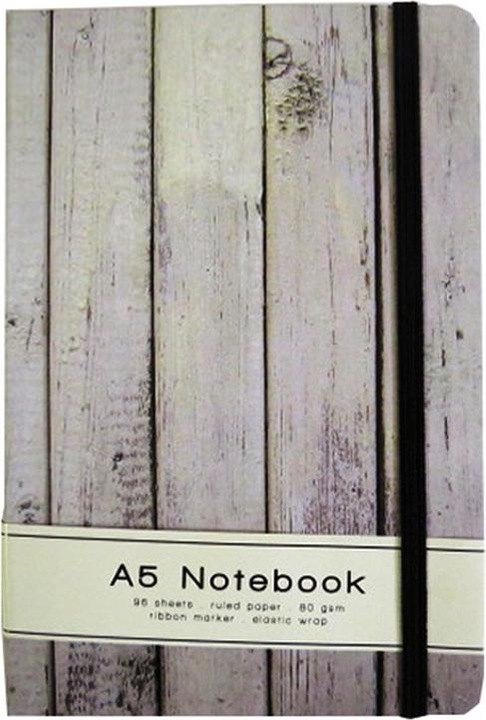 Produktbild Anker Stationery HolzEffekt A5 Notizbuch (A5, Liniert, Harter Einband)