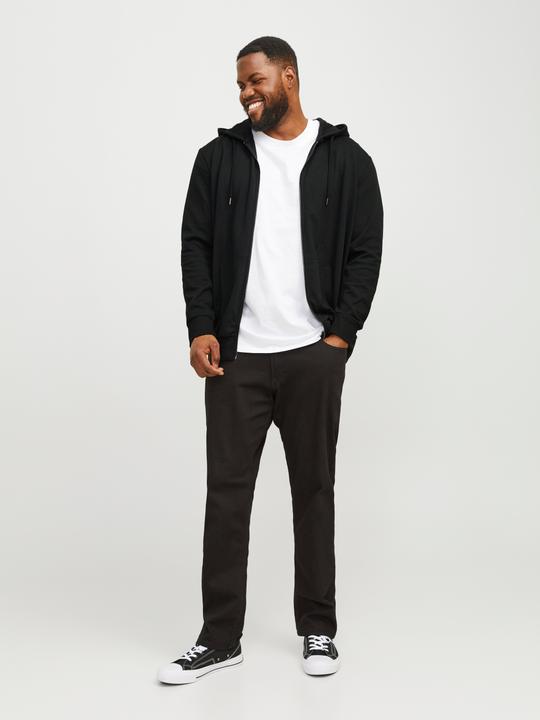 Immagine prodotto Jack & Jones Felpa con cappuccio Full Zip Plus Size (XXL, 4XL)