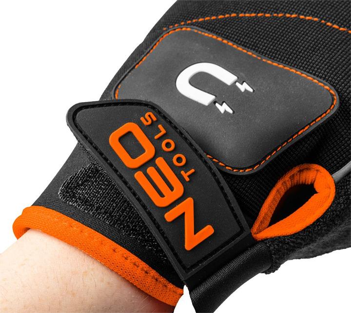 Image du produit Neo Tools Gants de travail magnétiques, sans doigts, taille 10 ". (10)