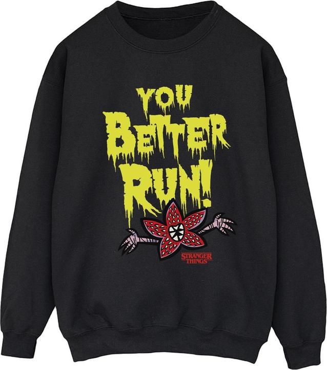 Produktbild Netflix Stranger Things You Better Run Sweatshirt (S)