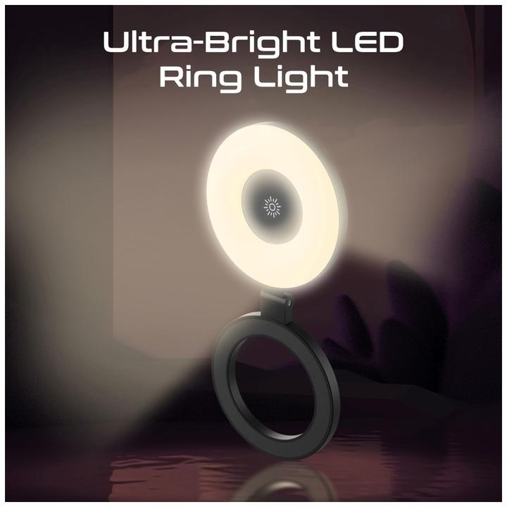 Image du produit ProMate Lumière LED MagHaloSelfie (éclairage annulaire)