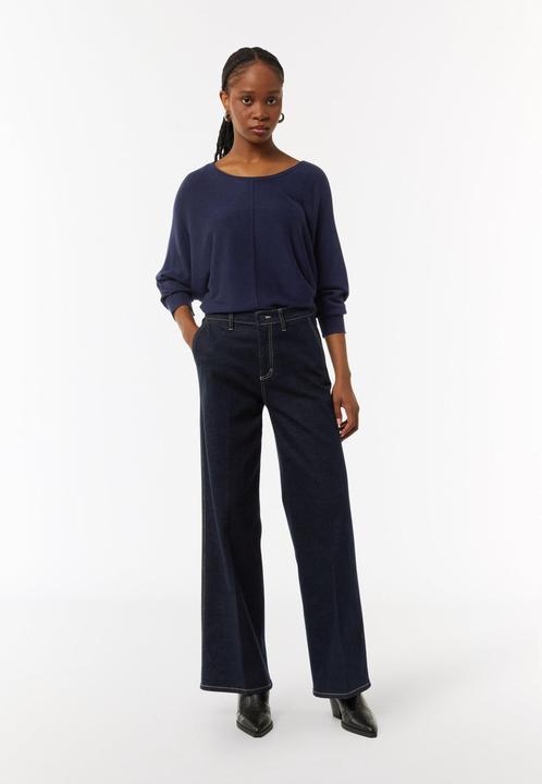 Immagine prodotto Comma Strickpullover Oversized-Pullover mit Fledermausärmeln (S)