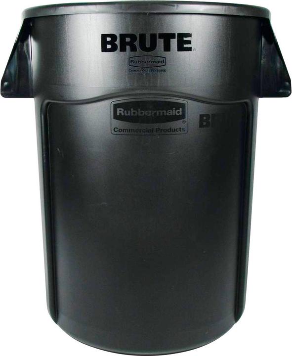 Actual product image Rubbermaid Brute Utility Round 166.5L White Bin with Air Slots (166.50 l)