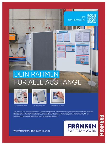 Produktbild Franken Informationsrahmen (A4, 2x)