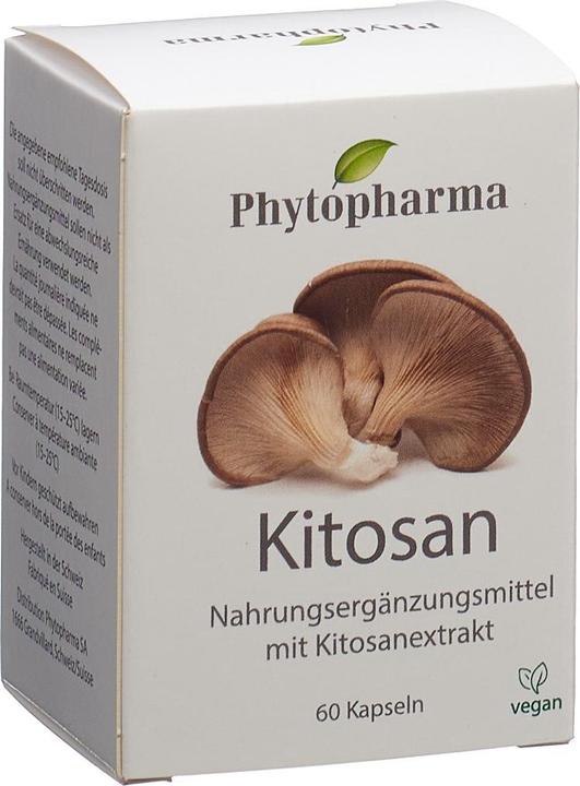 Produktbild Phytopharma Kitosan Kaps (60 Stück, Kapseln, 55 g)