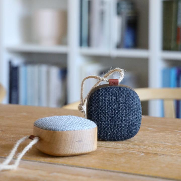 Produktbild SackIT Go Wood - Bluetooth Speaker - Smoked Oak (8 h, Netzbetrieb)