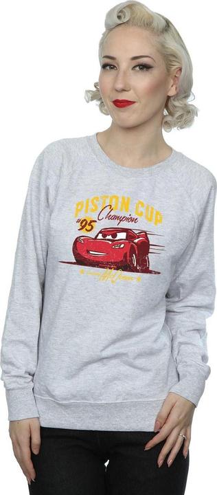 Actual product image Disney Womens/Ladies Cars Piston Cup Champion Sweatshirt (XL)