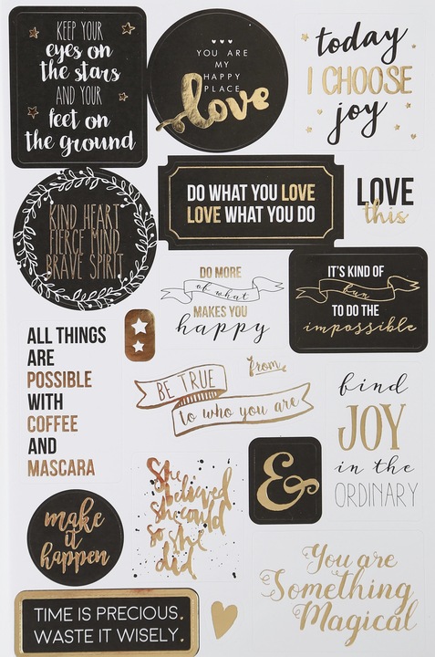 Produktbild I Am Creative Stickerbuch