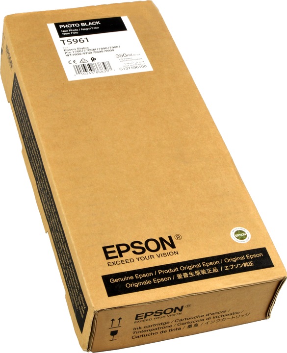 Actual product image Epson T5961 (PBK)
