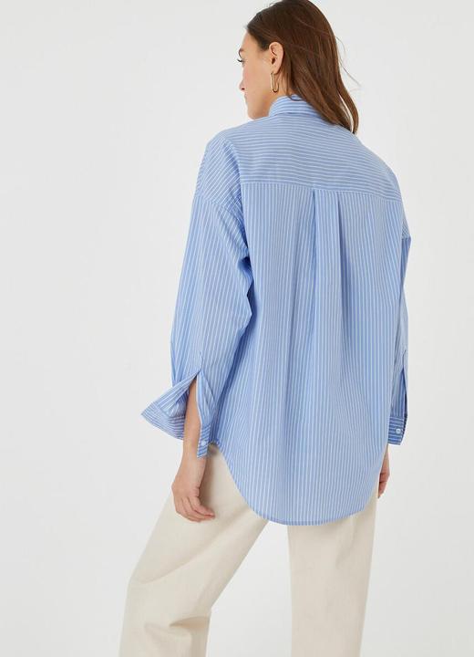 Produktbild La Redoute Collections Hemd Signature mit langen Ärmeln und Streifenmuster (48)