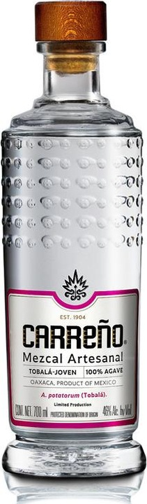 Produktbild Carreño Mezcal Artesanal | Tobasiche 100% | Agave karwinskii (1 x 70 cl)