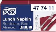 Actual product image Tork 477411 Papierserviette Bordeaux 150 Stück(e) (150 pcs., 33 x 33 cm)