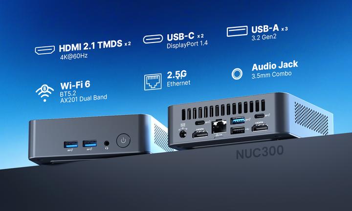 Produktbild Minix NUC 300 (Intel Core i3-N300)