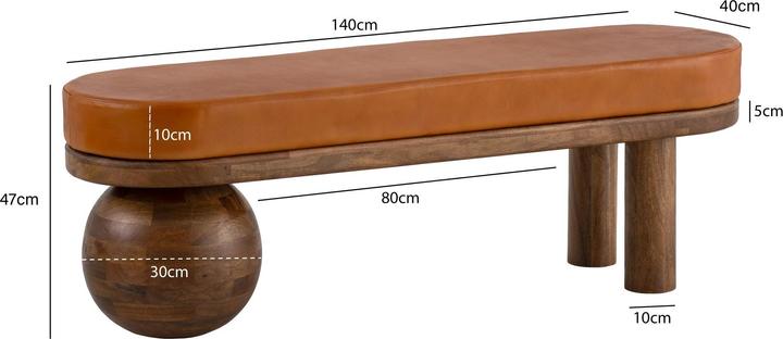 Produktbild Wohnling Ziegenleder (140 cm)