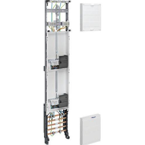 Hager, Verteilerschrank Zubehör, Zählerschrank ZH53W3N 2ZP 1feld 1350mm