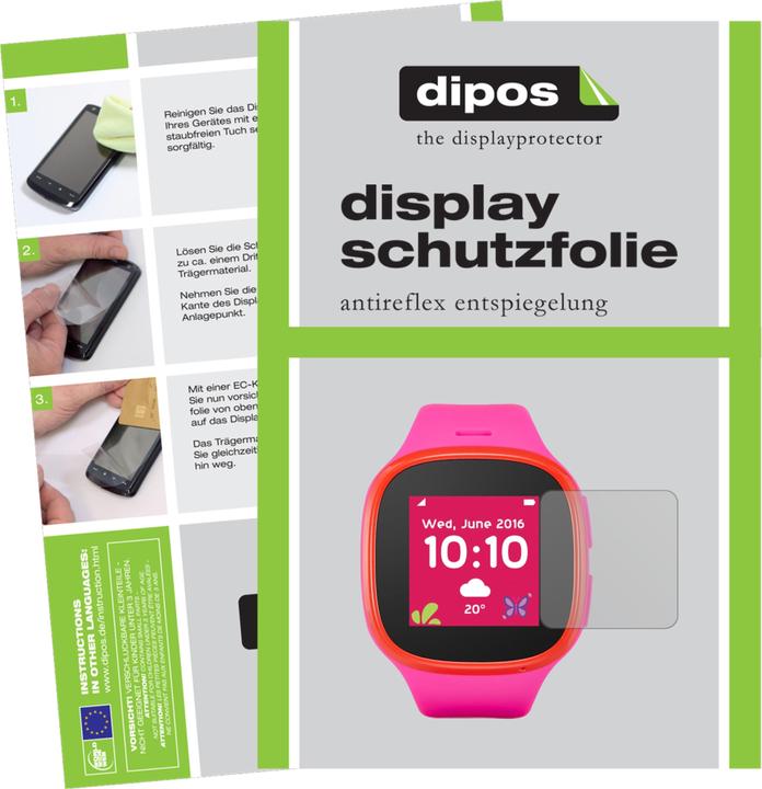 Actual product image Dipos Screen Protector Anti-Glare (Movetime Family Watch MT30)