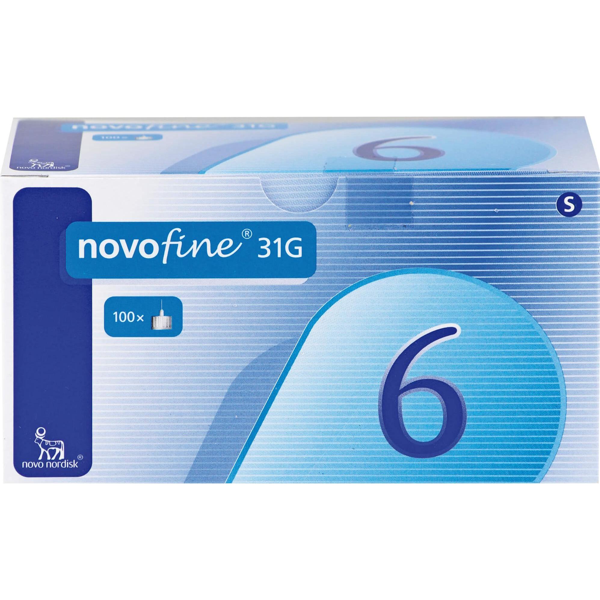 Kohlpharma, Praxisbedarf, Novofine 6 Kanuelen 0,25x6mm, 100 St KAN