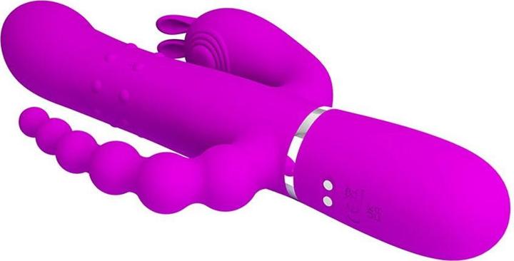 Produktbild Pretty Love Cammy Triple Vibrator Multifunktion 4 In 1 Rosa