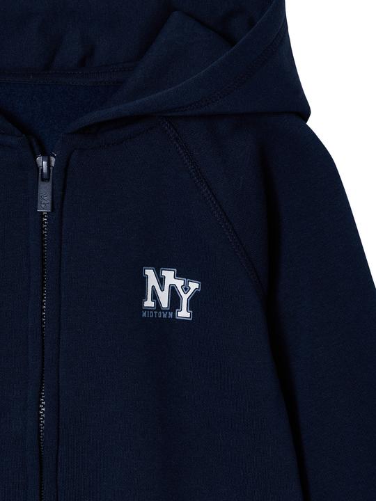 Produktbild Vertbaudet 2er-Pack Kapuzensweatjacke mit NY-Print Kinder BASIC (152)