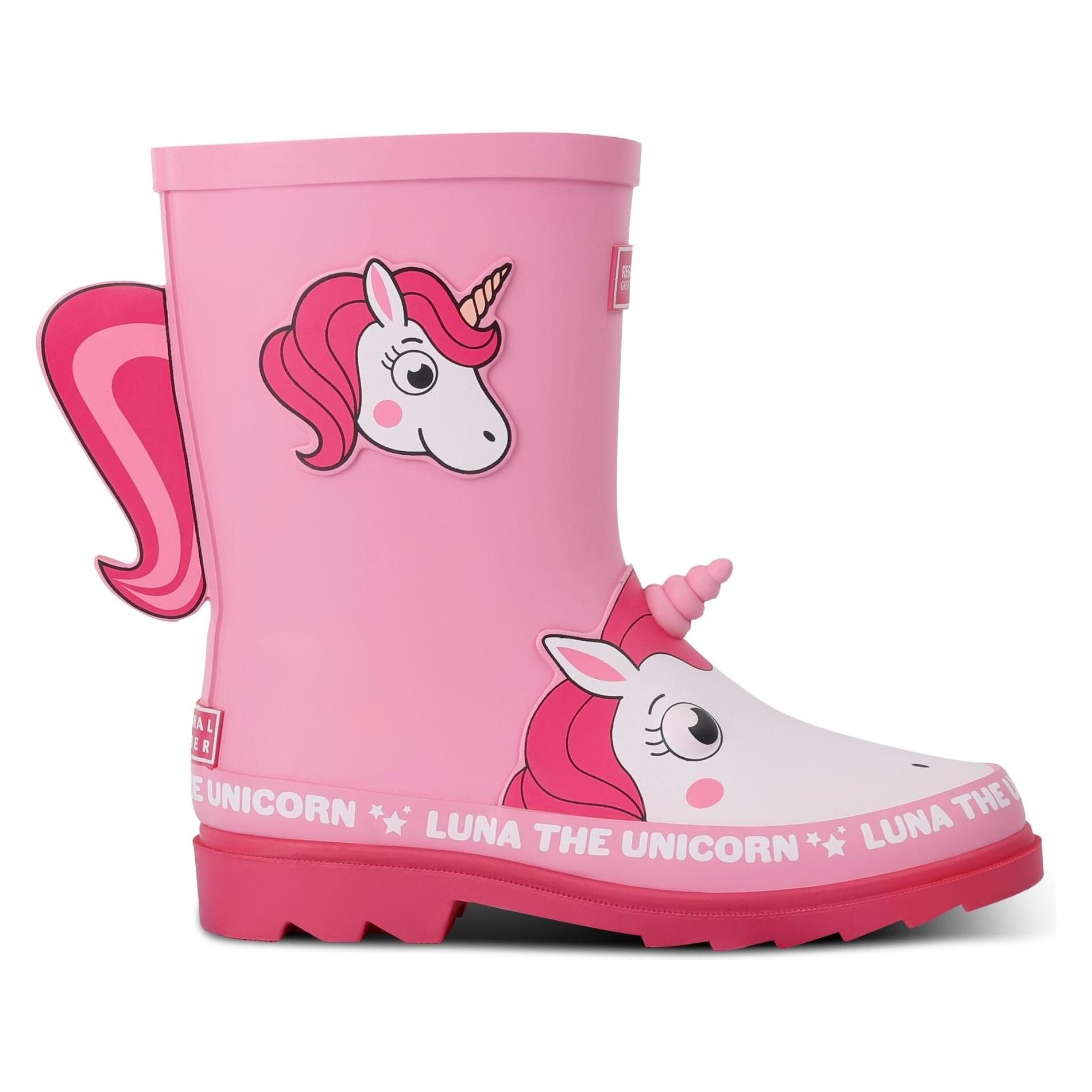 Regatta, Jungen, Gummistiefel, Mudplay (x2), Pink, Rosa, (33)