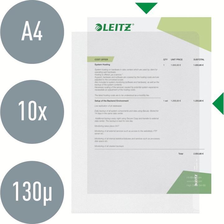 Actual product image Leitz Standard viewing cover (A4, 10x)