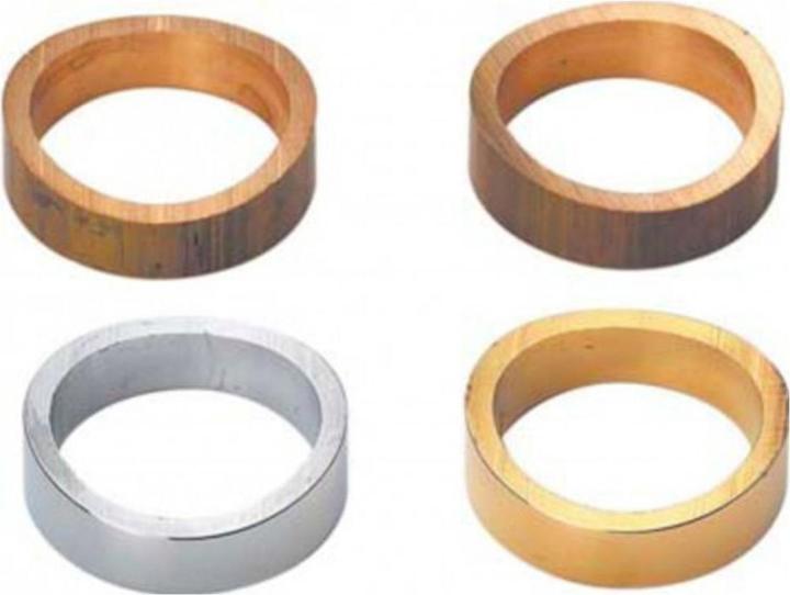 Actual product image Ich-zapfe Distanzhülse für Rohrsäulen, verchromt