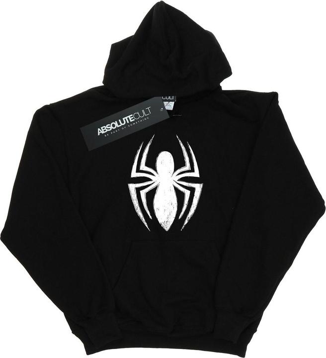 Immagine prodotto Spiderman Ultimate Felpa con Cappuccio Ragno Logo Uomo (L)