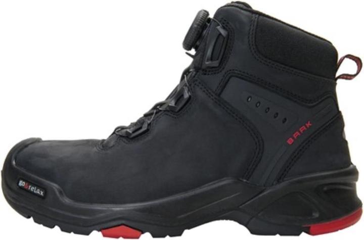 Produktbild Baak Sicherheitsstiefel Braxton Grösse 41 schwarz/rot S3 SRC HRO EN ISO 20345 Rindleder (S3, 41)