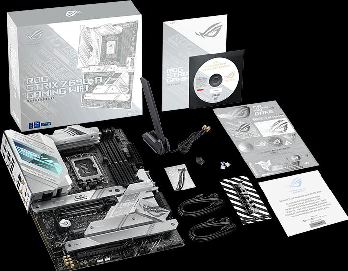 Productafbeelding ASUS ROG STRIX Z690-A GAMING WIFI (LGA 1700, Intel Z690H, ATX)