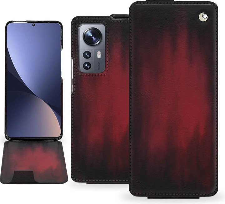 Actual product image Noreve Vertical leather shell (Xiaomi 12 Pro)