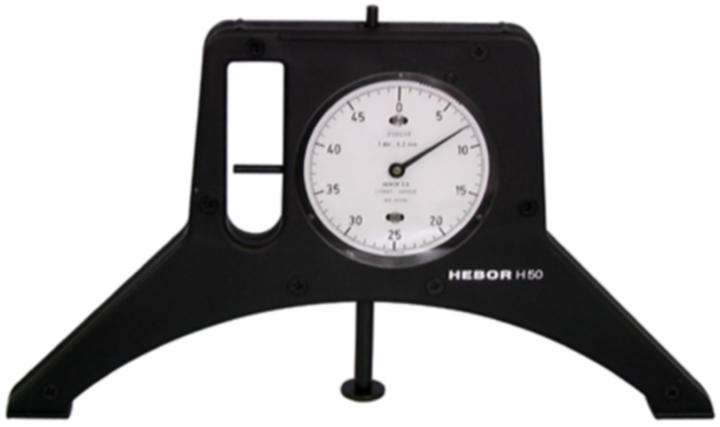 Actual product image Hebor Setting gauge H50 (Measuring device case)