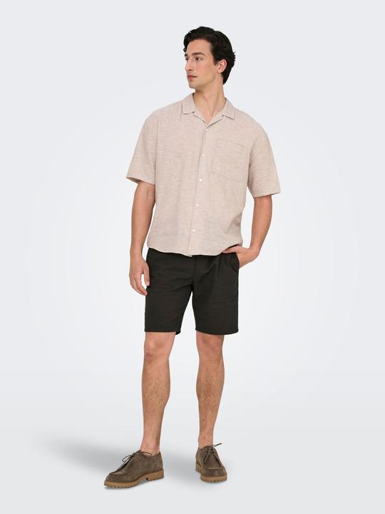 Produktbild Only & Sons Onslinus 0007 Cot Lin Shorts Noos (XS)