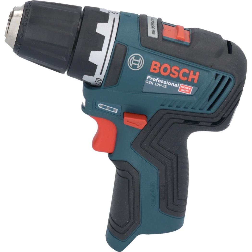Thumbnail - Bosch Professional, Bohrmaschine + Akkuschrauber, Bosch GSR 12V-35 Akku Bohrschrauber 12V 35Nm in L-Boxx + 1x 6,0Ah Akku...