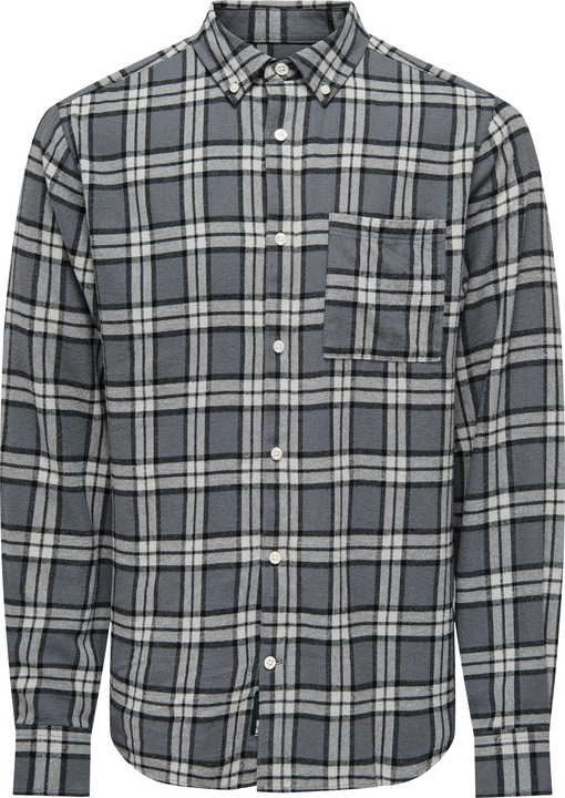 Only & Sons Onsral Ls Slim Check Shirt