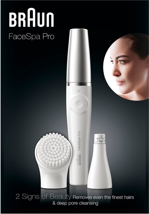 Actual product image Braun FaceSpa Pro 910