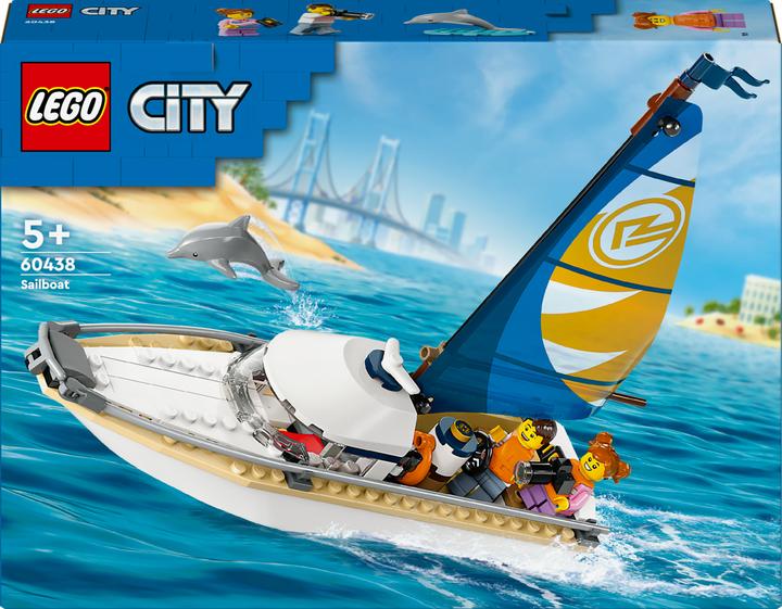 Immagine prodotto LEGO Barca a vela (60438, LEGO City)