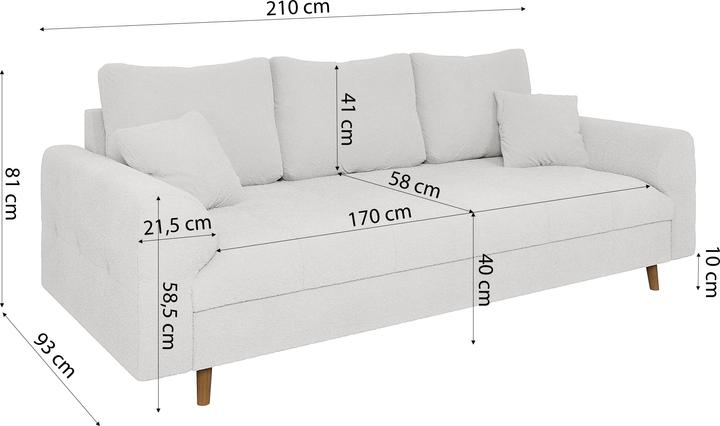 Actual product image Ropez Ariella (3-seater, Upholstery set, 1-seater)