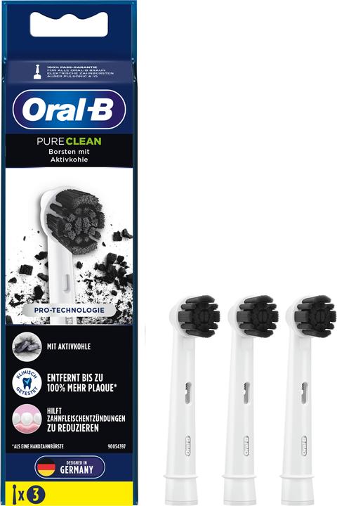 Oral-B Charbon actif Pure Clean (3 x)