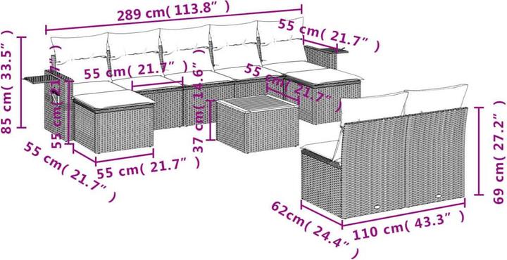 Produktbild vidaXL Audrey